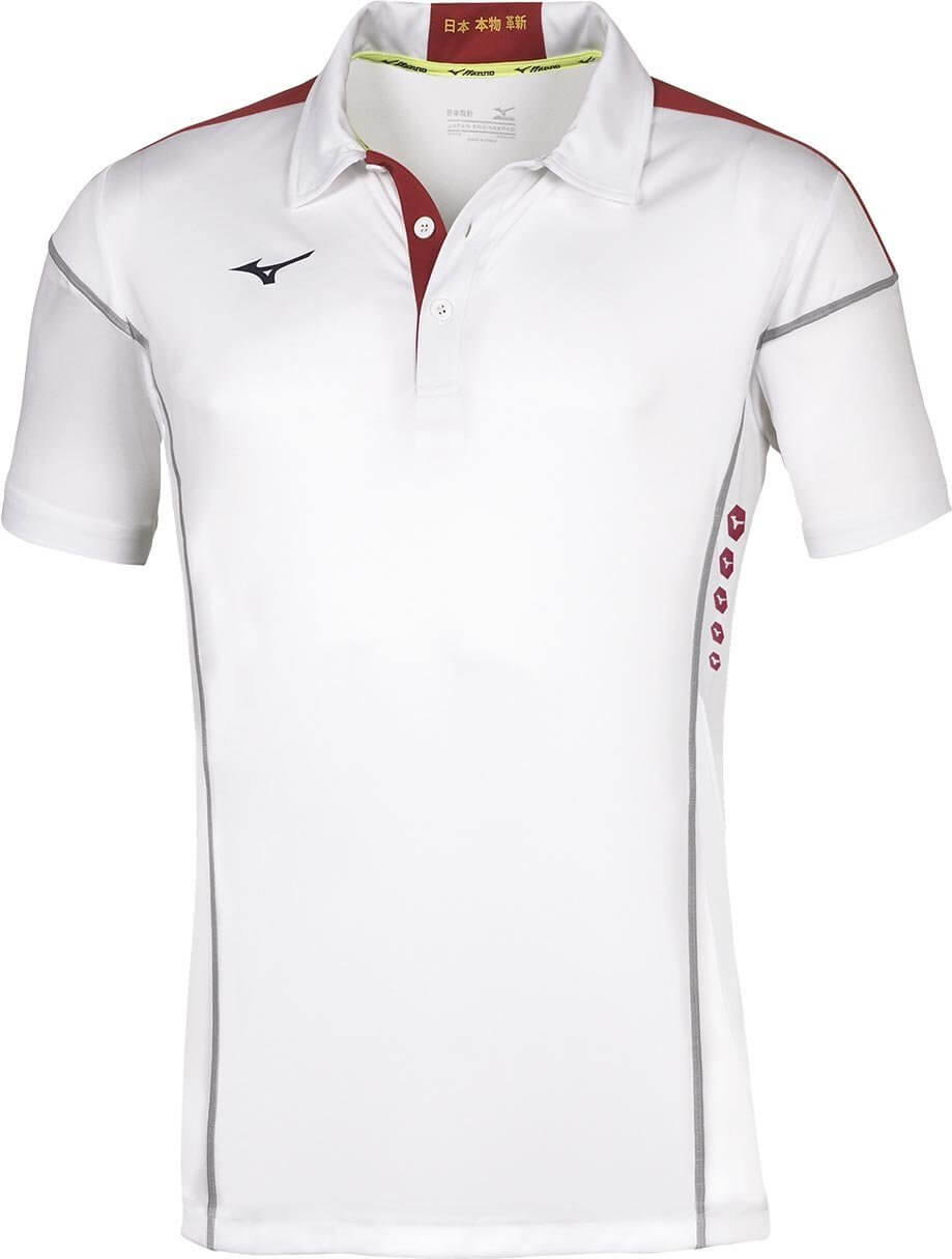 Pánské tenisové tričko Mizuno Hex Rect Polo