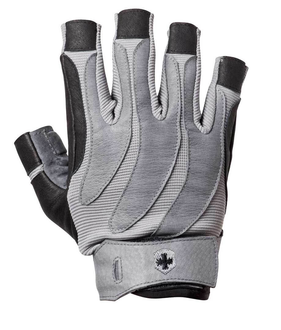 Rękawice do fitnessu Harbinger fitness rukavice 131 Bioform šedé