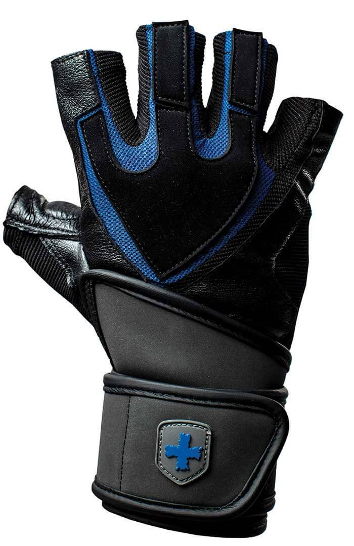 Rękawice do fitnessu Harbinger fitness rukavice 1250 černo-modré