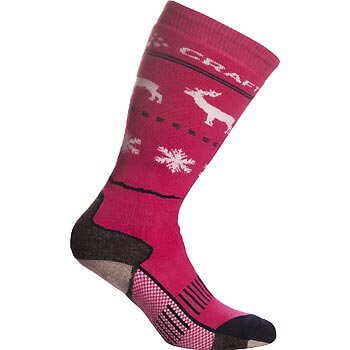 Ponožky Craft Podkolenky WARM SPECIFIC růžová