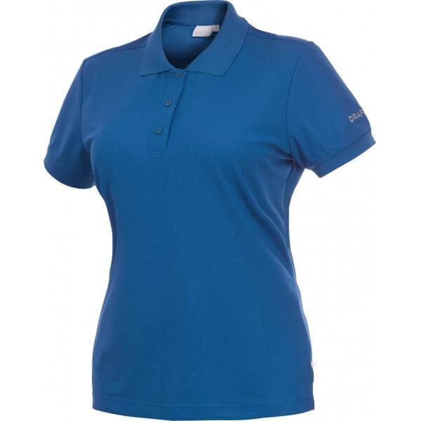 Dámské sportovní tričko Craft W Triko Classic Polo Pique modrá