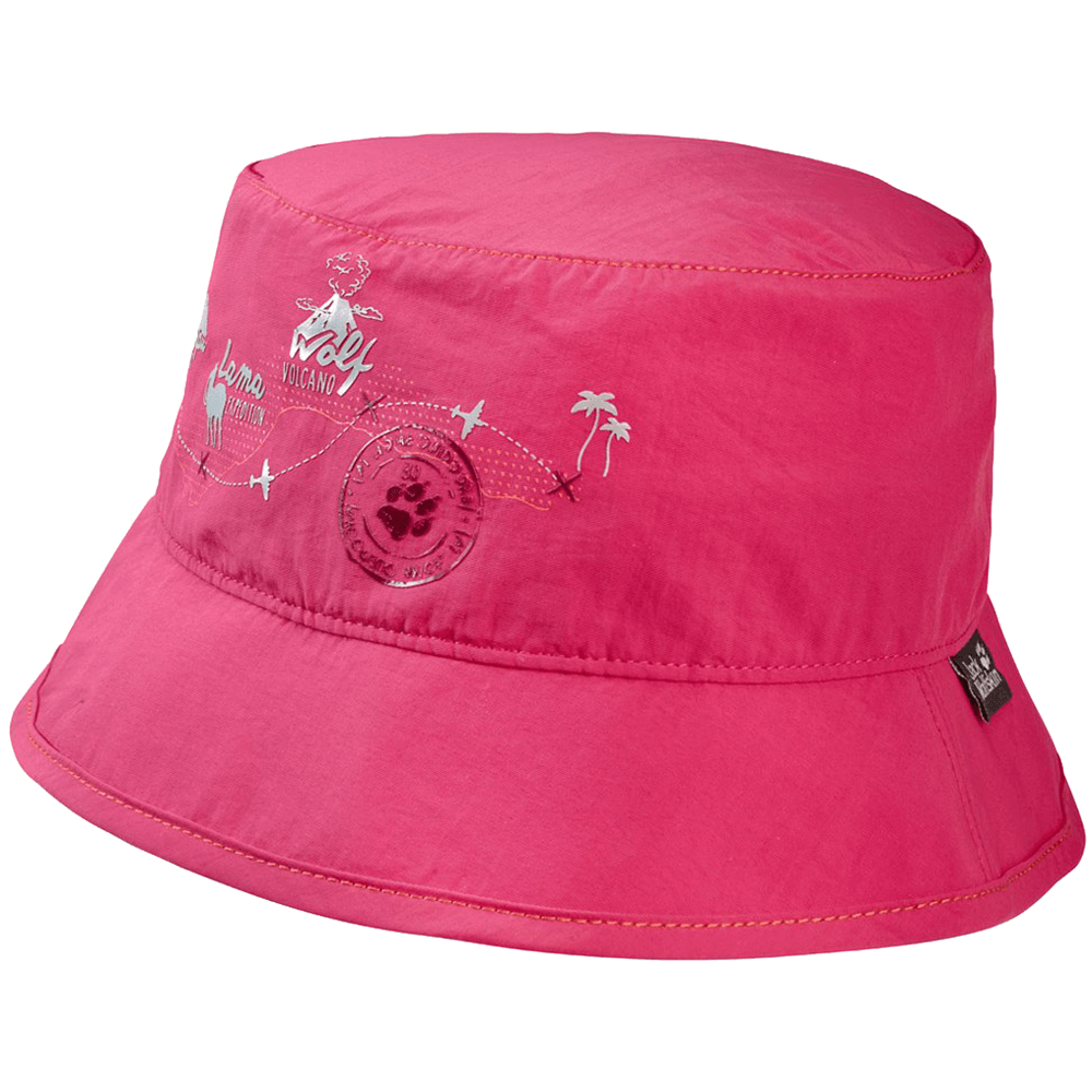 Čepice Jack Wolfskin Supplex Journey Hat Kids Tropic pink 2145
