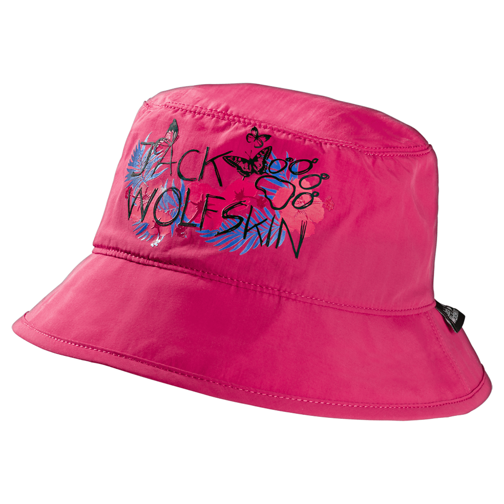 Čepice Jack Wolfskin Supplex Magic Forest Hat Kids Tropic pink 2145