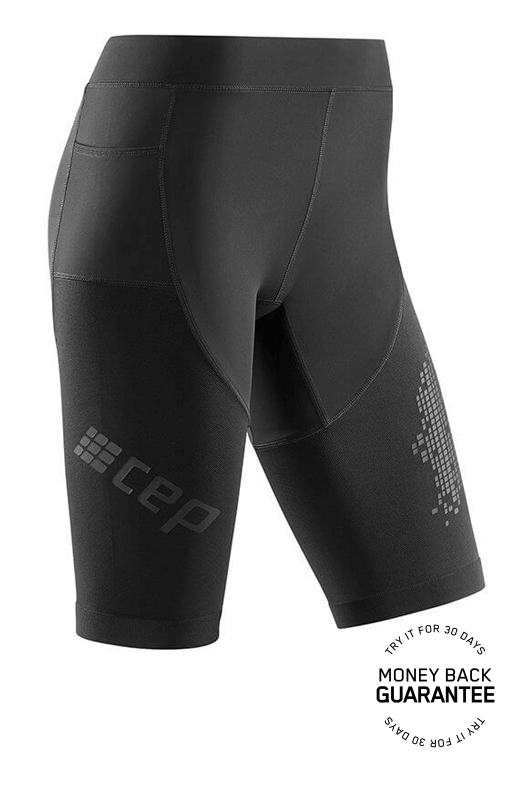 Laufende Shorts CEP Běžecké šortky 3.0 dámské černá