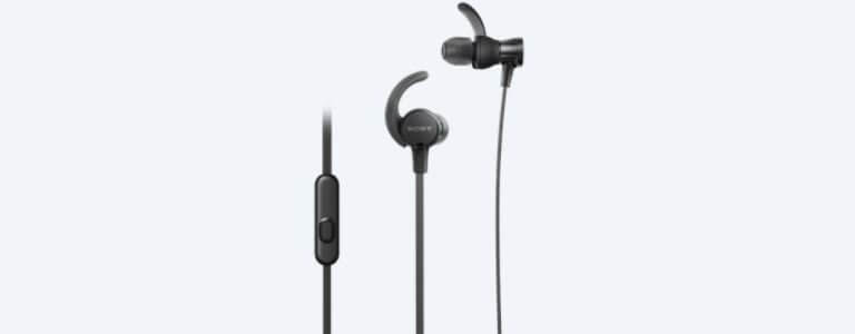 Sportovní sluchátka Sony MDRXB510AS černá