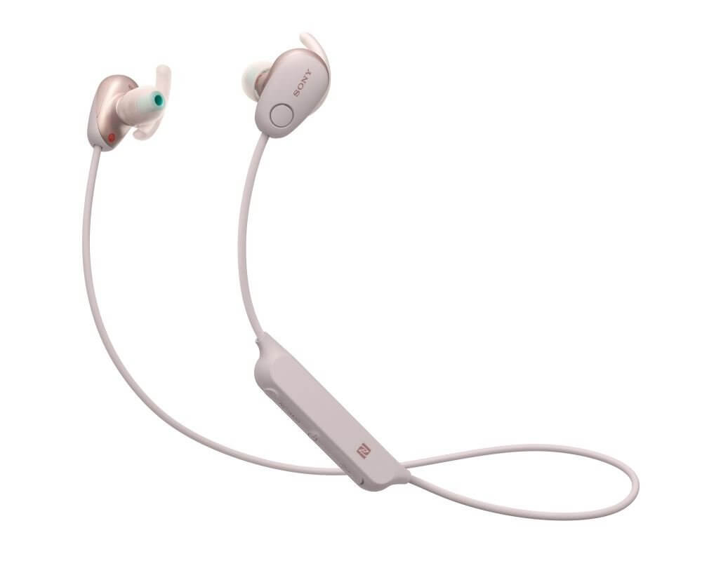 Sluchátka Sony WISP600 růžová