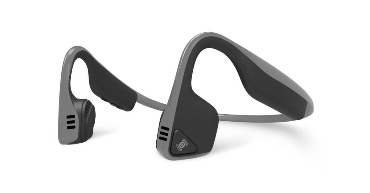 Bluetooth sluchátka před uši AfterShokz Trekz Titanium šedá