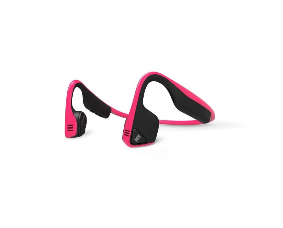 Bluetooth slúchadlá pred uši AfterShokz Trekz Titanium ružová