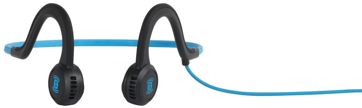 Sportovní sluchátka před uši AfterShokz Sportz Titanium modrá