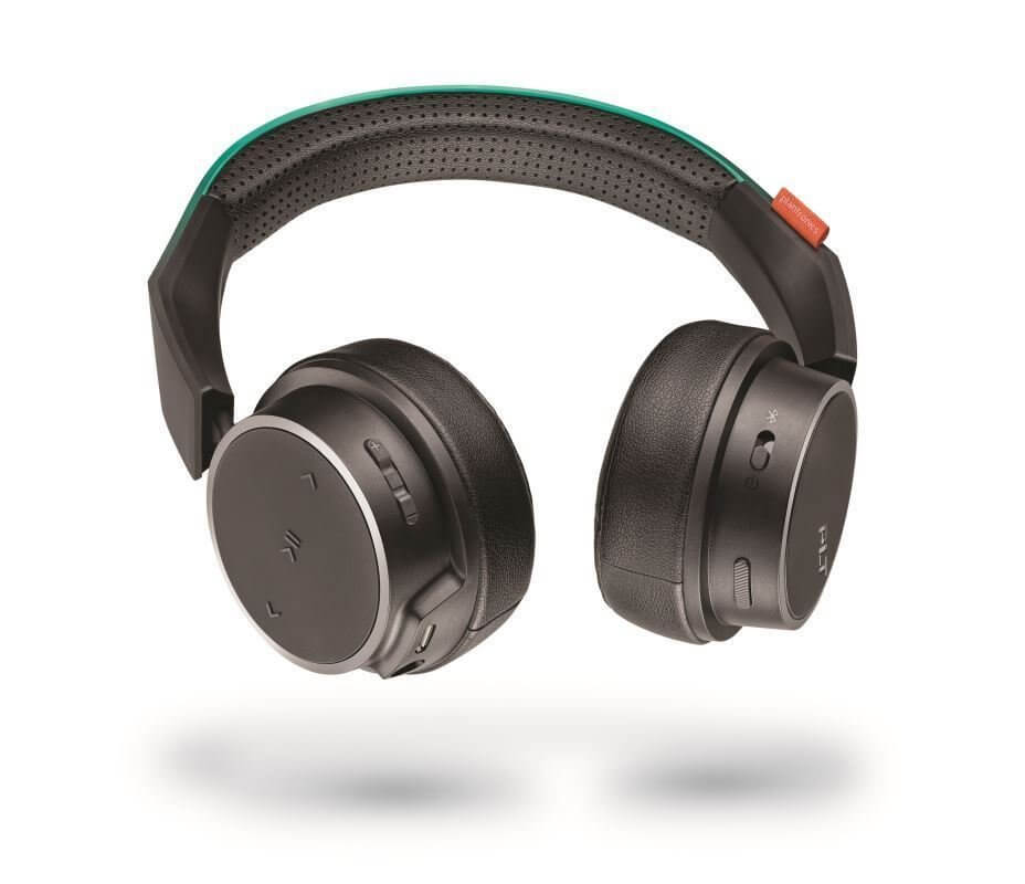 bezdrôtové slúchadlá Plantronics Backbeat FIT 500 stereo headset, bluetooth v3.0, Černá/Tyrkysová