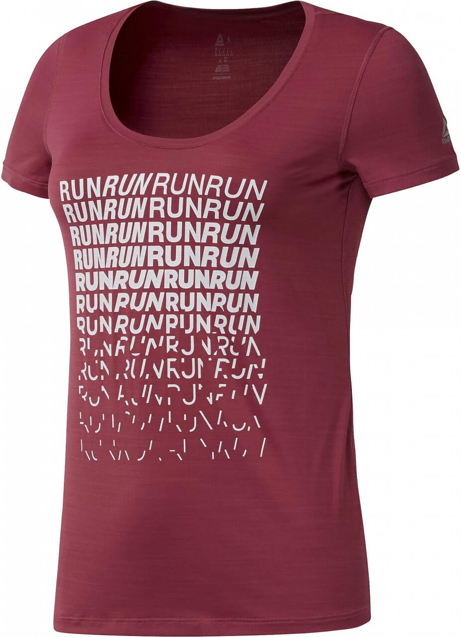Dámské běžecké tričko Reebok Running ActivChill Graphic Tee
