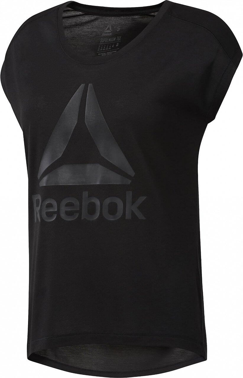 Dámské sportovní tričko Reebok Workout Ready Supremium 2.0 Tee Big Logo