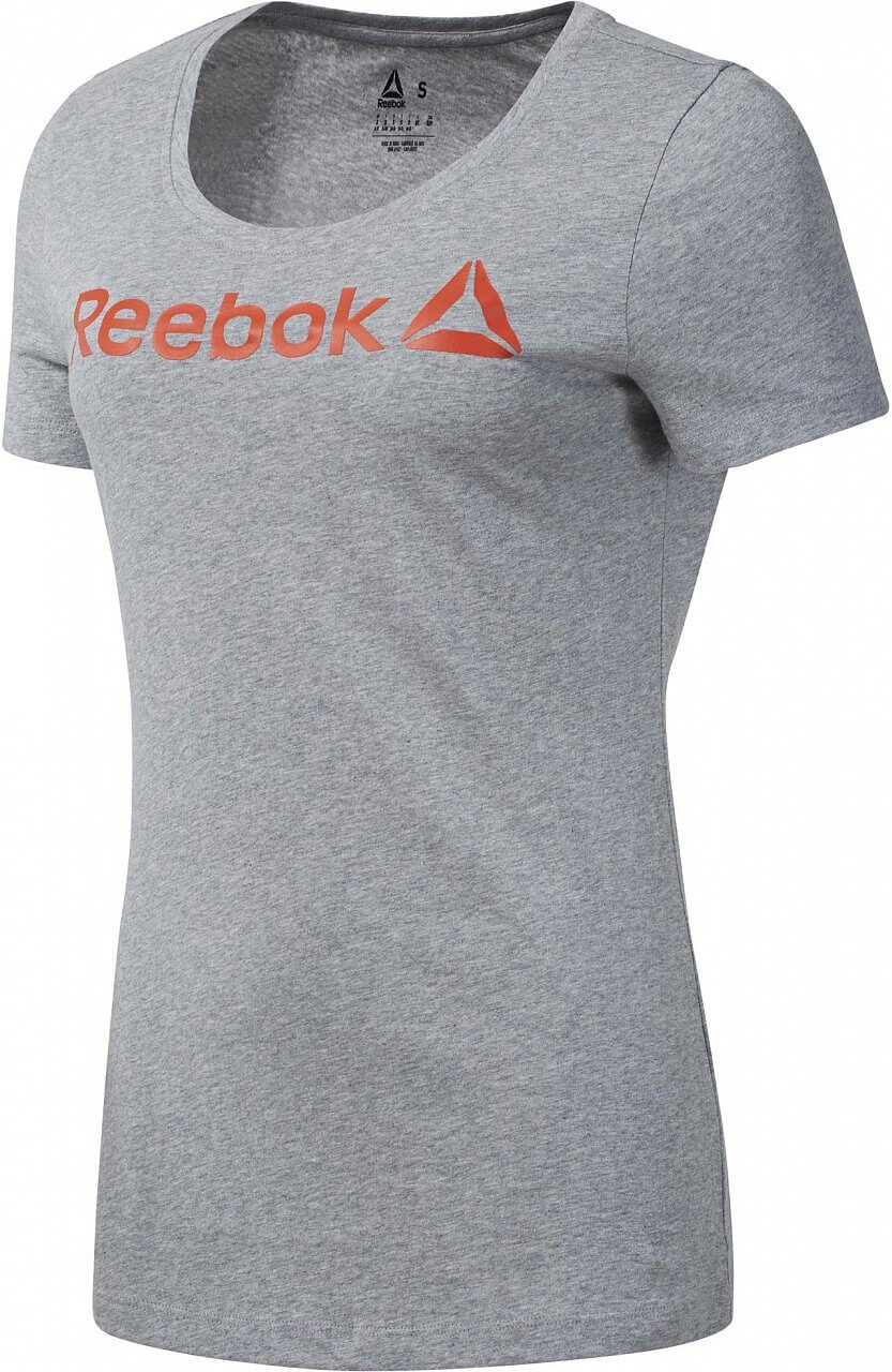 Dámské sportovní tričko Reebok Linear Read Scoop Neck