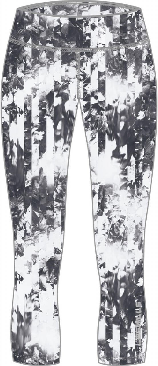 Dámské sportovní kalhoty Reebok Les Mills 3/4 Capri AOP