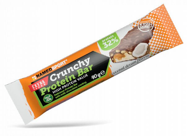 Tyčinky NAMEDSPORT Crunchy Protein Bar 32%, 40 g