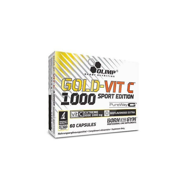 Vitamíny a minerály Olimp Gold - Vit C™ 1000 Sport Edition, 60 kapslí