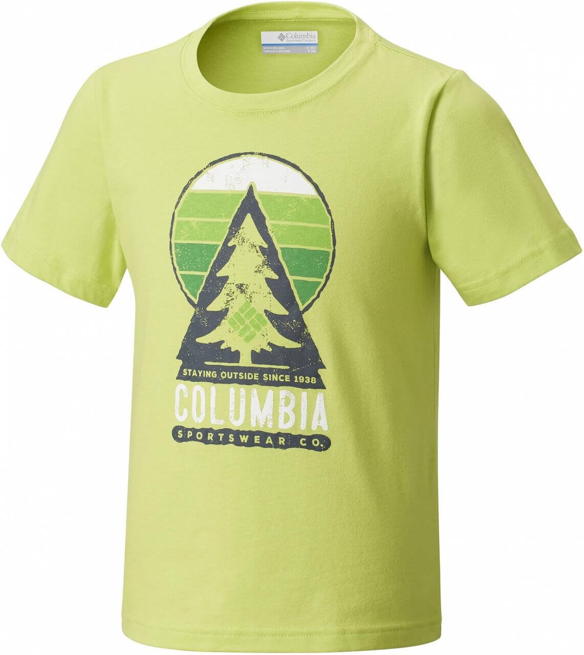 Detské tričko Columbia Outdoor Elements Short Sleeve Shirt