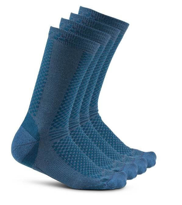 Ponožky Craft Ponožky Warm 2-pack tmavo zelená