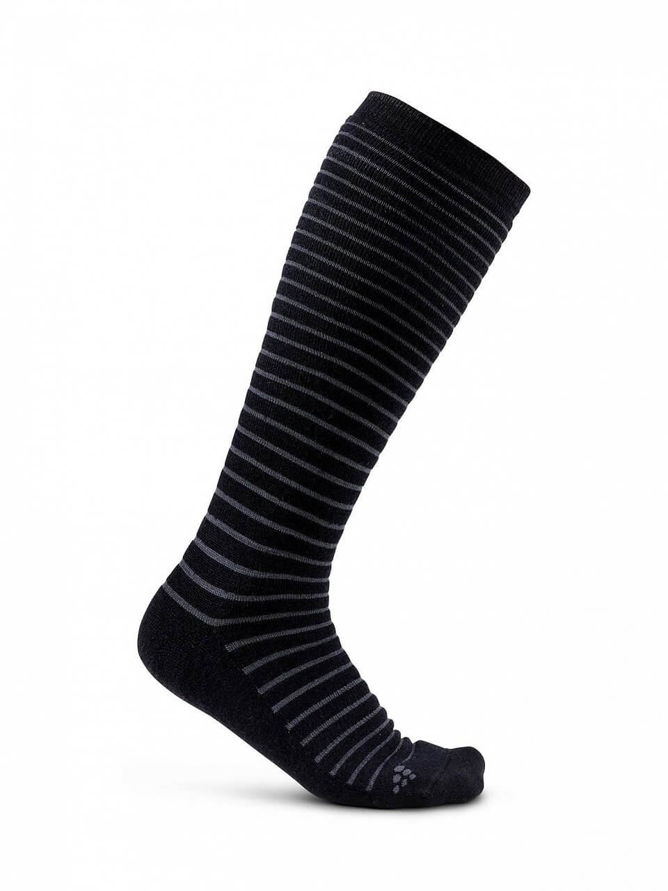 Ponožky Craft Podkolienky Warm Comfort čierna