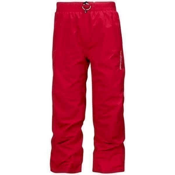 Dětské outdoorové kalhoty Didriksons Kalhoty NOBI dětské červená