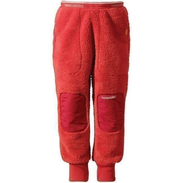 Kalhoty Didriksons Kalhoty CIQALA dětské červená