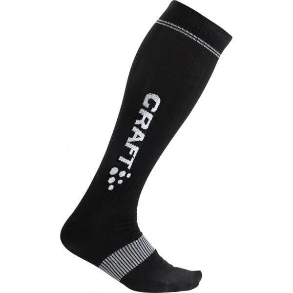 Ponožky Craft Podkolienky Body Control čierna s logom