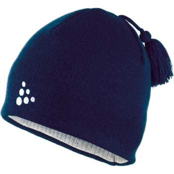 Čepice Craft Čepice Logo tmavě modrá