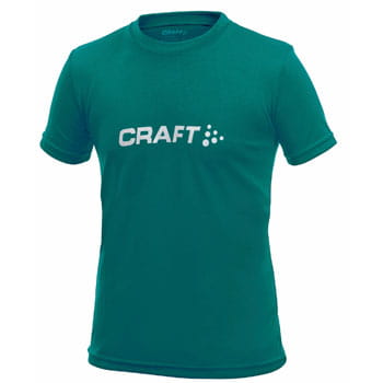 Trička Craft Triko Run Logo modrá