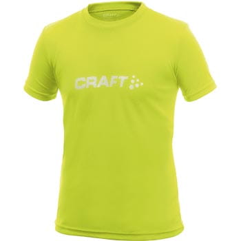 Trička Craft Triko Run Logo žlutá