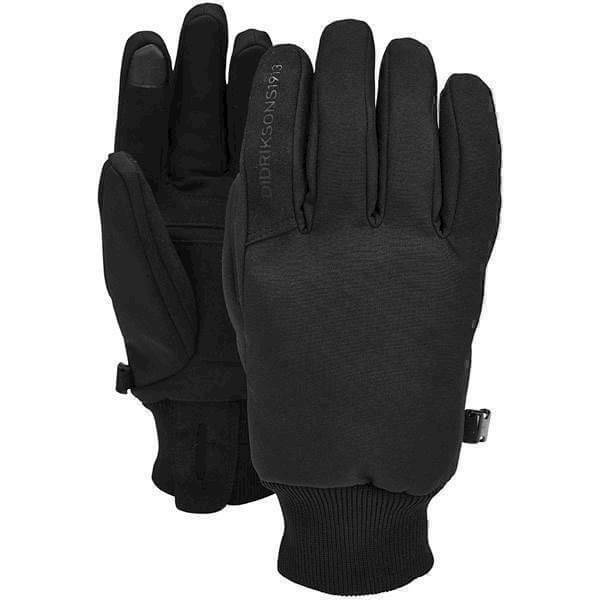 Zateplené softshellové rukavice Didriksons Rukavice ERGO černá