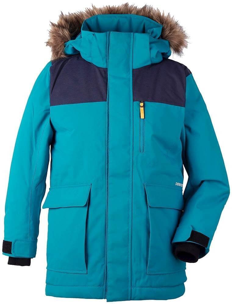 Chlapecká zimní bunda  Didriksons Kabát SANDE chlapecký modrá