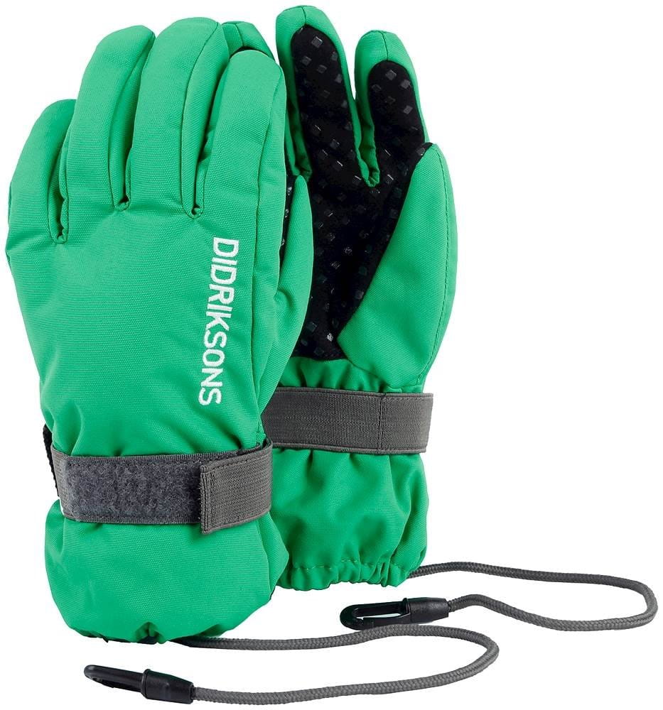 Dětské lyžařské rukavice Didriksons Rukavice BIGGLES FIVE prstové dětské zelená
