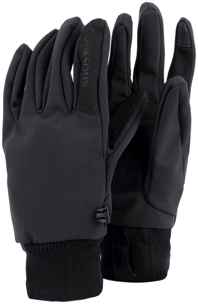 Zateplené softshellové rukavice Didriksons Rukavice ERGO černá