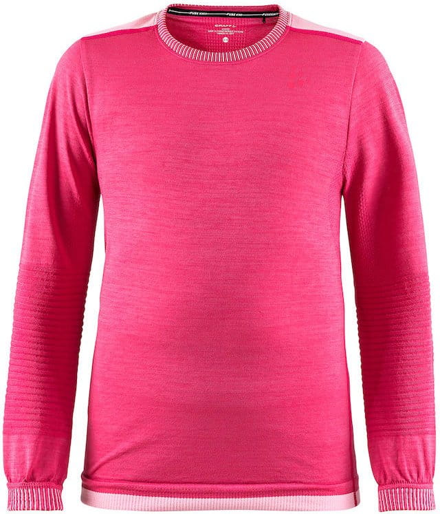 Juniorské funkčné tričko Craft Triko  Fuseknit Comfort Junior růžová