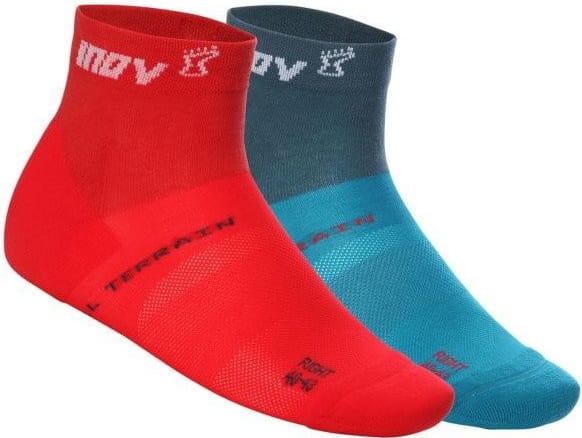 Ponožky Inov-8 ALL TERRAIN SOCK mid red/blue green Default