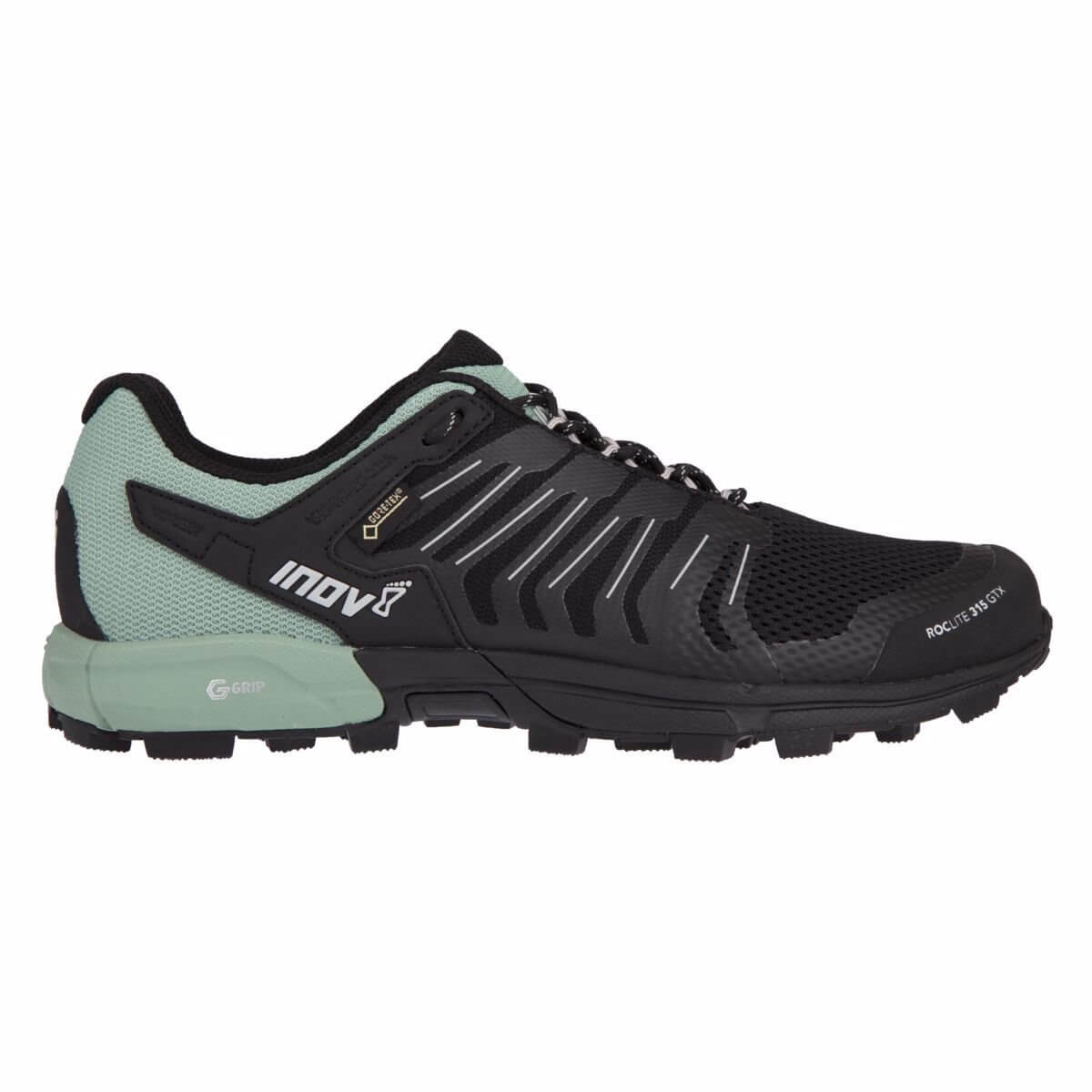 Bežecké topánky Inov-8 ROCLITE 315 GTX (M) black/green černá se zelenou