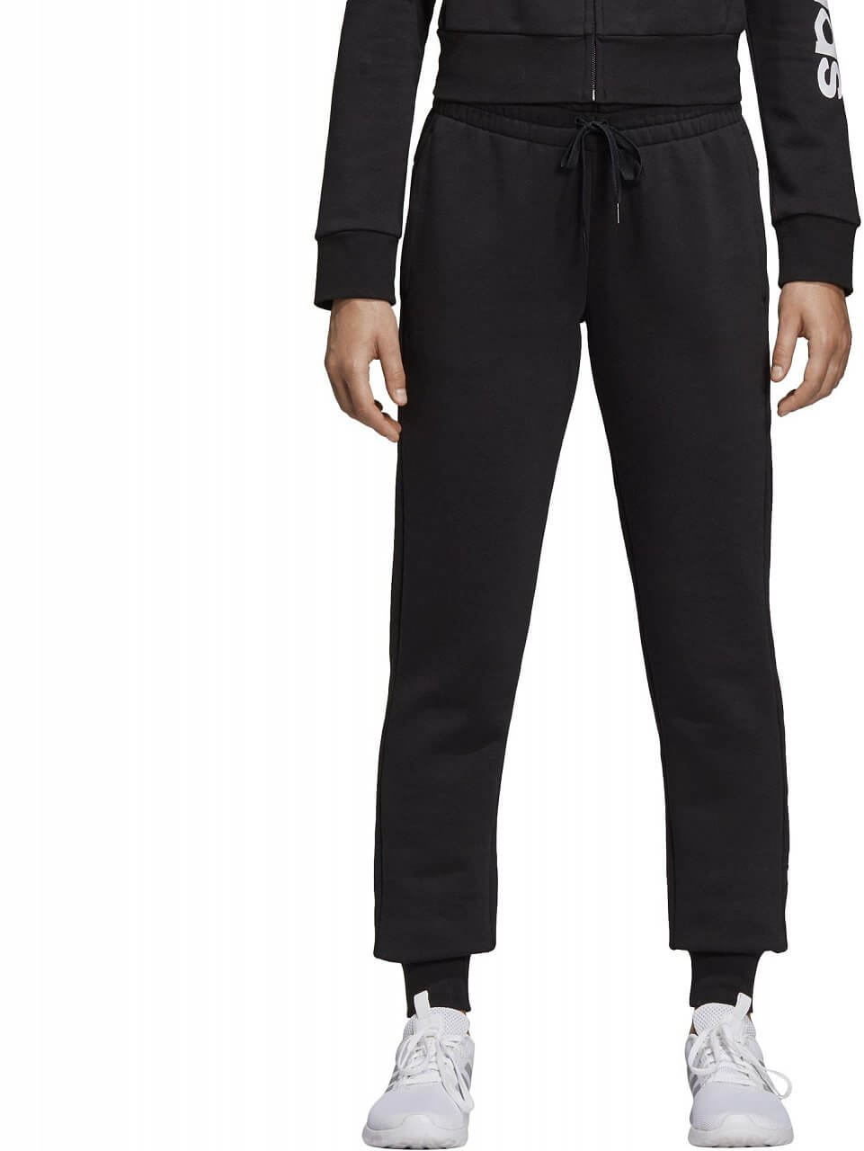 Dámske športové nohavice adidas Essentials Linear Fleece Pant