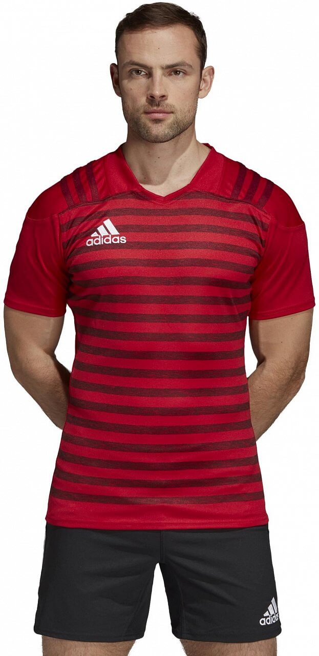 Pánsky športový dres adidas Fitted Rugby Graphic Training Jersey 2