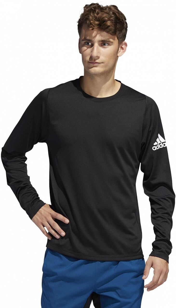 T-shirts adidas FreeLift Sport Solid Badge Of Sport Long Sleeve Tee