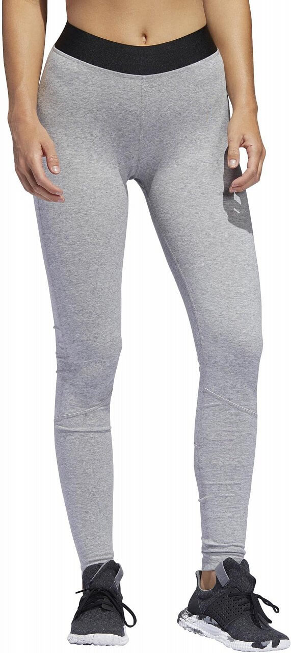 Pantaloni adidas Design2Move Cotton Hi-Rise Long Tight