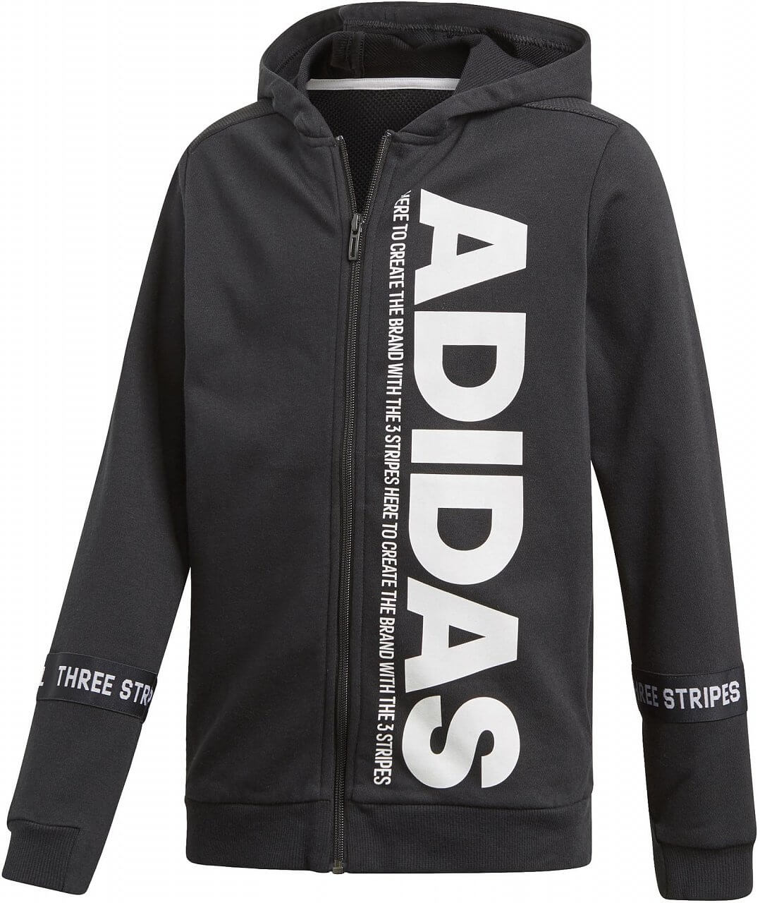 Chlapecká sportovní mikina adidas Youth Boys Athletics Sport ID Branded Hoodie