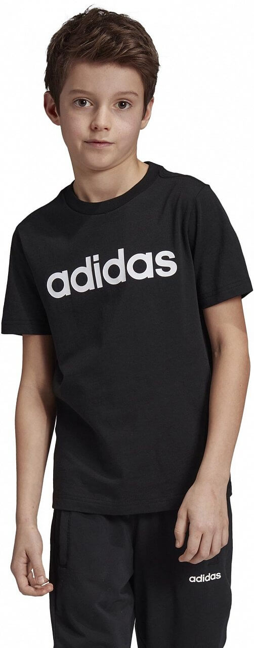 Pólók adidas Youth Boys Essentials Linear T-Shirt