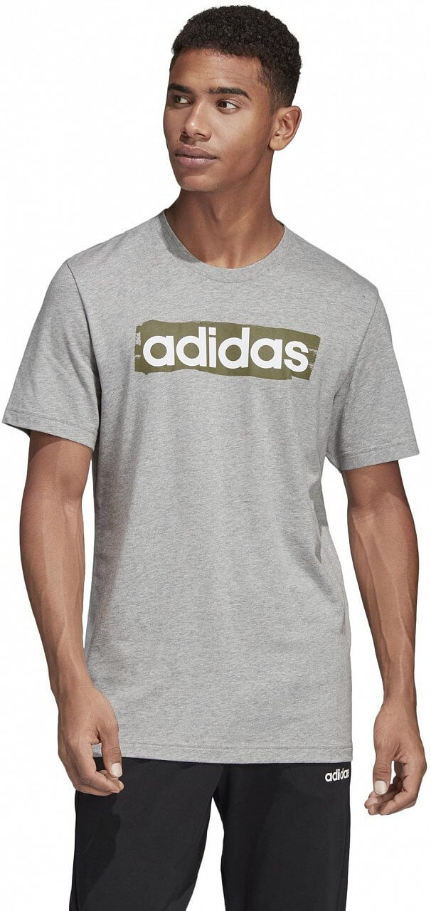 T-Shirts adidas Essentials Linear Brush Tee