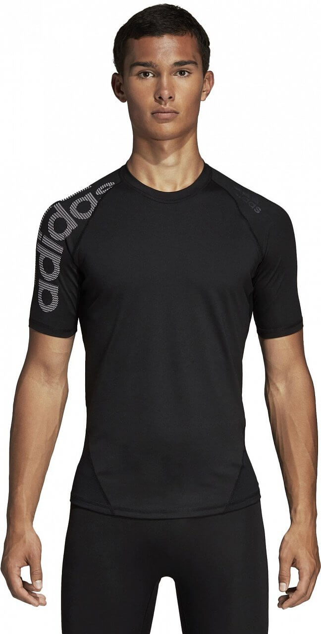 T-Shirts adidas Alphaskin Sport Shortsleeve Tee Badge Of Sport