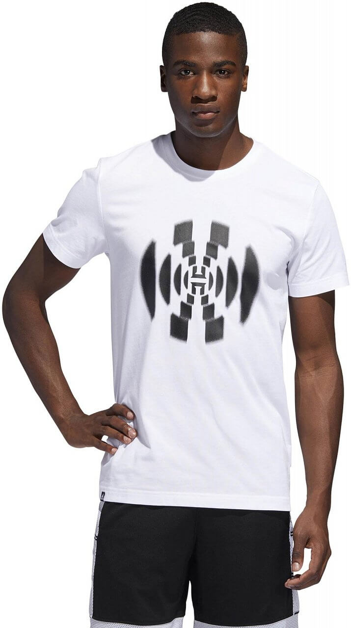 T-Shirts adidas GFX Harden Logo Tee