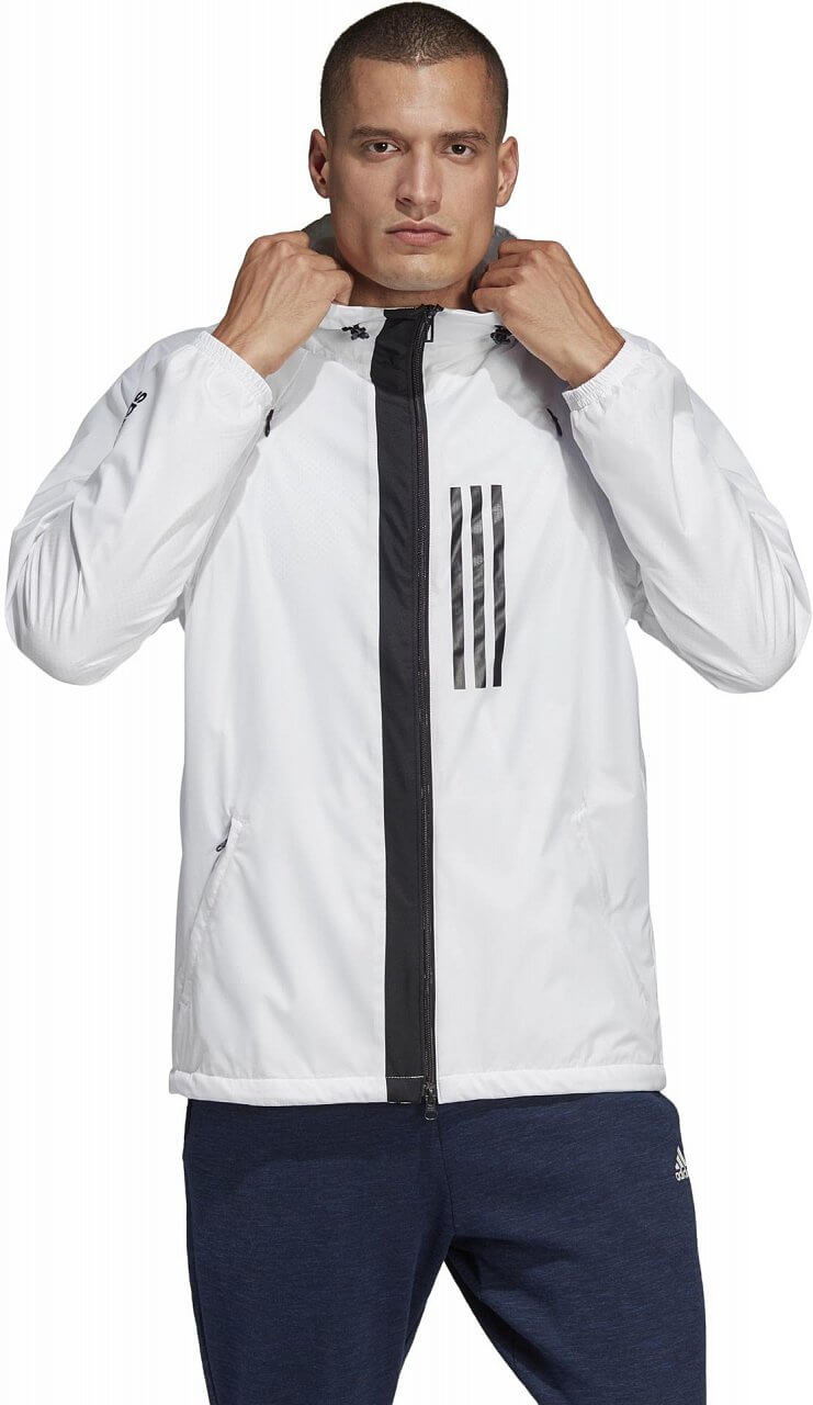 Pánská sportovní bunda adidas M Wind Jacket Fleece