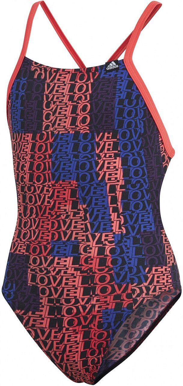 dievčenské plavky adidas Pre Light Graphic Swimsuit Girls