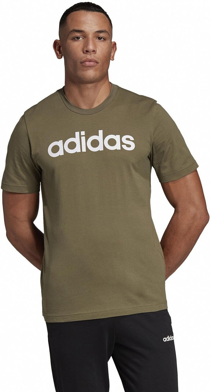 Pánske športové tričko adidas Essentials Linear T-Shirt