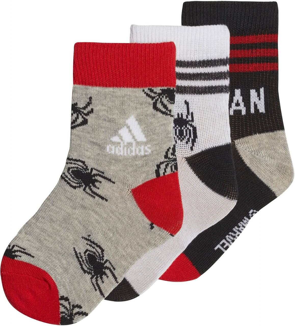 Sportovní ponožky adidas Marvel Little Kids Spiderman 3PP