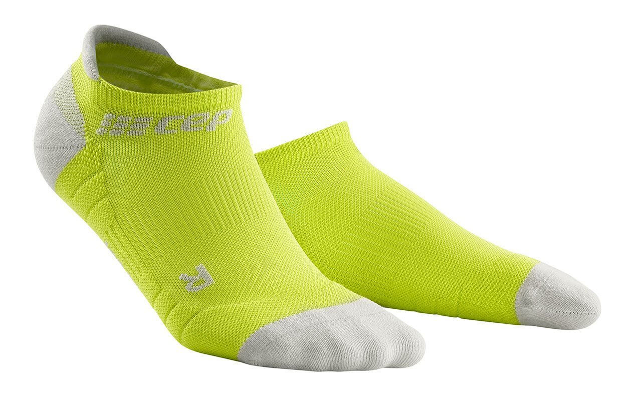 Ponožky CEP Nízké ponožky 3.0 dámské limetková / světle šedá